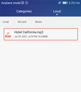 Syncing music to an Enjox toy on Android (step 2)